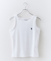 U.S. POLO ASSN./ユーエスポロアッスン リブタンク