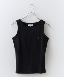 U.S. POLO ASSN./ユーエスポロアッスン リブタンク