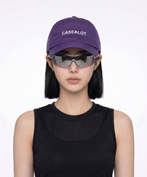 CASE A LOT（ケースアロット）の「Nylon running cap - Plum purple（キャップ）」