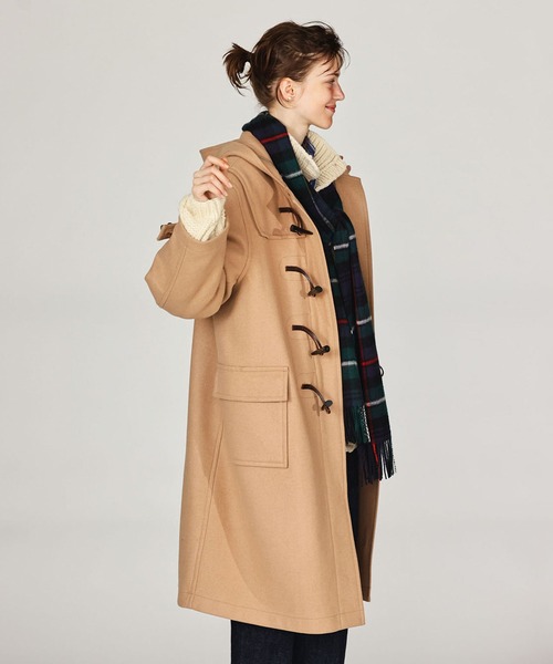 LENO（リノ）の「「LENO / リノ」DUFFLE COAT【MONGOMERY】（その他アウター・レディース・キャメル/ネイビー・2/1）」の6枚目の写真