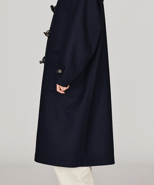 LENO（リノ）の「「LENO / リノ」DUFFLE COAT【MONGOMERY】（その他アウター・レディース・キャメル/ネイビー・2/1）」の9枚目の写真