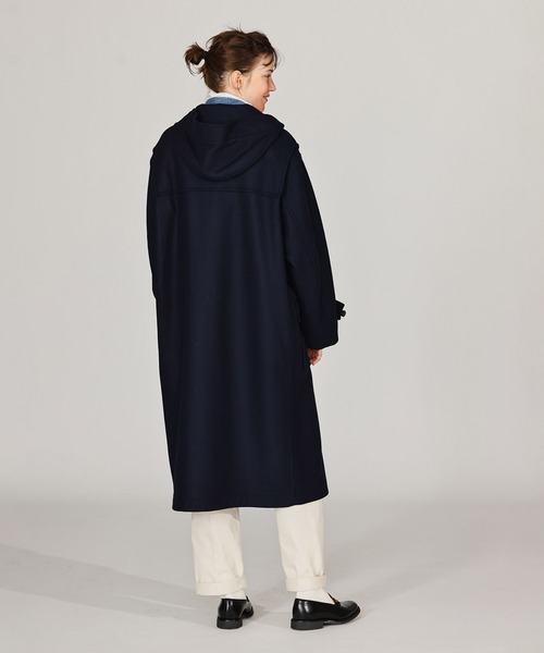 LENO（リノ）の「「LENO / リノ」DUFFLE COAT【MONGOMERY】（その他アウター・レディース・キャメル/ネイビー・2/1）」の10枚目の写真