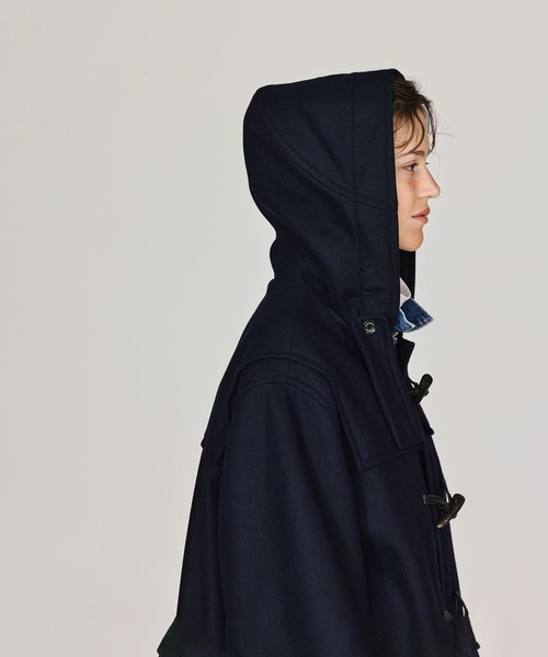 LENO（リノ）の「「LENO / リノ」DUFFLE COAT【MONGOMERY】（その他アウター・レディース・キャメル/ネイビー・2/1）」の11枚目の写真