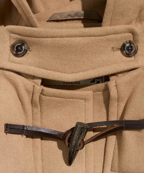 LENO（リノ）の「「LENO / リノ」DUFFLE COAT【MONGOMERY】（その他アウター・レディース・キャメル/ネイビー・2/1）」の16枚目の写真