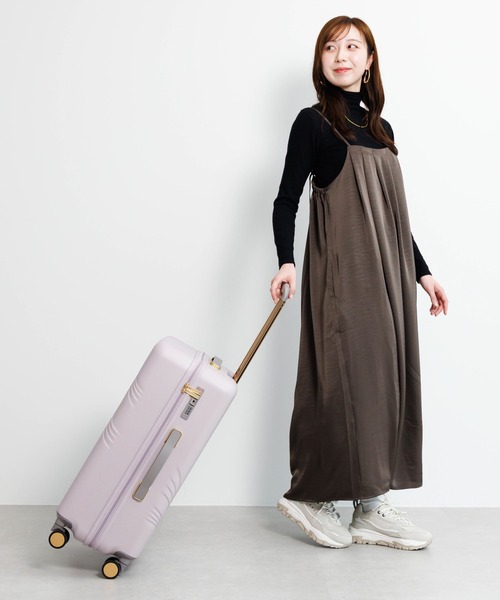 Jewelna Rose（ジュエルナローズ）の「メリエル スーツケース 63L 09372（スーツケース/キャリーバッグ・レディース・ピンク/グレー/オフホワイト・FREE）」の11枚目の写真