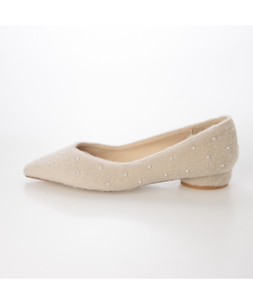 EVOL(イーボル)の「【柔らかい・クッション入り】ポインテッド2cmパールパンプス CB23864(パンプス・レディース・ブラック/グレー系その他/グレー/アイボリー・23.5cm/23.0cm/22.5cm/22.0cm/25.0cm/24.5cm/24.0cm)」の10枚目の写真