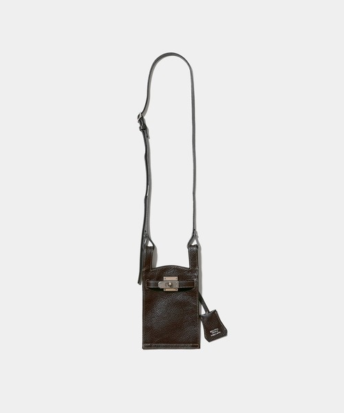 beautiful people(ビューティフルピープル)の「【beautiful people/ビューティフルピープル】mini market bag/ミニマーケットバッグ(ショルダーバッグ・レディース・ダークブラウン/グレー/ブラック・FREE)」の3枚目の写真