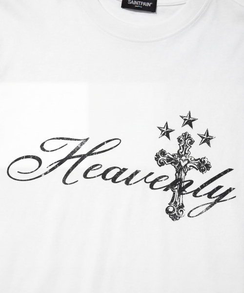 SAINTPAIN(セイントペイン)の「SPヘブンリークロス半袖Tシャツホワイト(Tシャツ/カットソー・レディース・その他・MEDIUM/LARGE)」の3枚目の写真