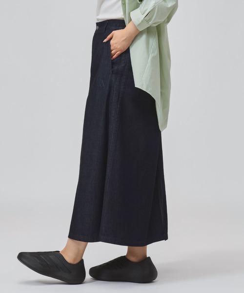 adidas（アディダス）の「【別注】アディダス adidas W COOL DENIM スカート AP 限定コラボ（デニムスカート・レディース・サックスブルー/ダークブルー・S/M/L/XL）」の18枚目の写真