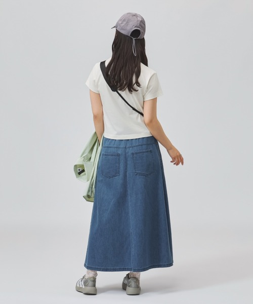 adidas（アディダス）の「【別注】アディダス adidas W COOL DENIM スカート AP 限定コラボ（デニムスカート・レディース・サックスブルー/ダークブルー・S/M/L/XL）」の16枚目の写真