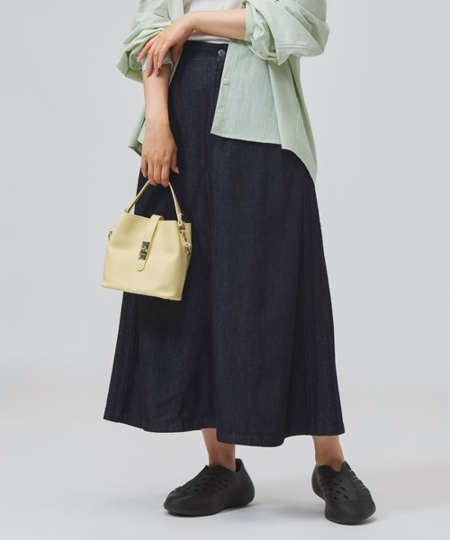 adidas（アディダス）の「【別注】アディダス adidas W COOL DENIM スカート AP 限定コラボ（デニムスカート・レディース・サックスブルー/ダークブルー・S/M/L/XL）」の17枚目の写真