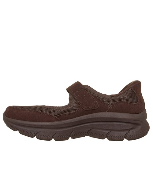 SKECHERS(スケッチャーズ)の「ハンズフリー スリップインズ アーチフィット MCディラックス ドリームオブミー(スリッポン・レディース・チョコ/ブラック・23cm/23.5cm/24cm/24.5cm)」の7枚目の写真
