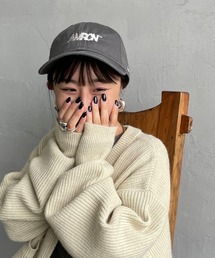 AMERICANA | [Americana/アメリカーナ] AMRCN 47クリーンナップロゴ刺繍キャップ(キャップ)
