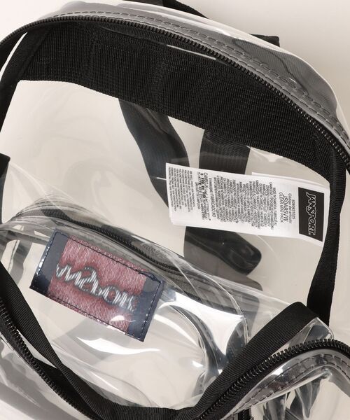 JANSPORT(ジャンスポーツ)の「【JANSPORT/ジャンスポーツ】CLEAR MINI PACK ナイロン クリア 透明 バックパック(バックパック/リュック・レディース・ライム/クリア/ライラック・FREE)」の16枚目の写真