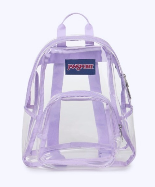 JANSPORT(ジャンスポーツ)の「【JANSPORT/ジャンスポーツ】CLEAR MINI PACK ナイロン クリア 透明 バックパック(バックパック/リュック・レディース・ライム/クリア/ライラック・FREE)」の3枚目の写真