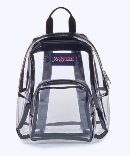 JANSPORT(ジャンスポーツ)の「【JANSPORT/ジャンスポーツ】CLEAR MINI PACK ナイロン クリア 透明 バックパック(バックパック/リュック・レディース・ライム/クリア/ライラック・FREE)」の1枚目の写真