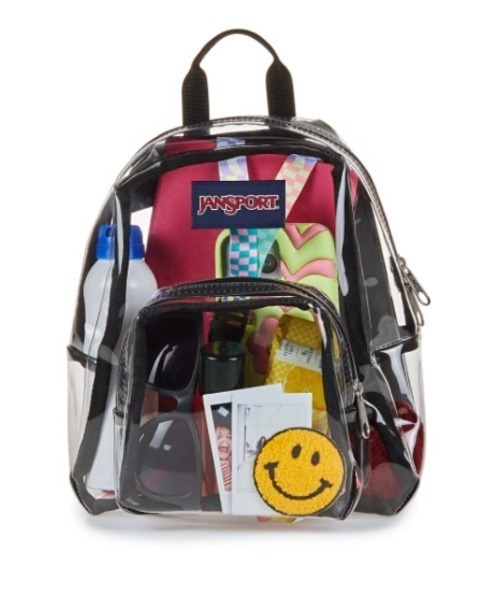 JANSPORT(ジャンスポーツ)の「【JANSPORT/ジャンスポーツ】CLEAR MINI PACK ナイロン クリア 透明 バックパック(バックパック/リュック・レディース・ライム/クリア/ライラック・FREE)」の12枚目の写真