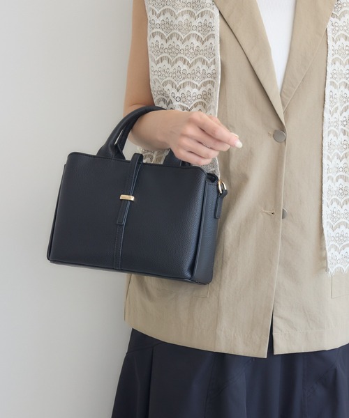 KATHARINE ROSS（キャサリンロス）の「立体フロッキーレオパード 2WAY ハンドバッグ WEB限定（ハンドバッグ・レディース・チャコールグレー/ブラウン/ブラック・FREE）」の2枚目の写真