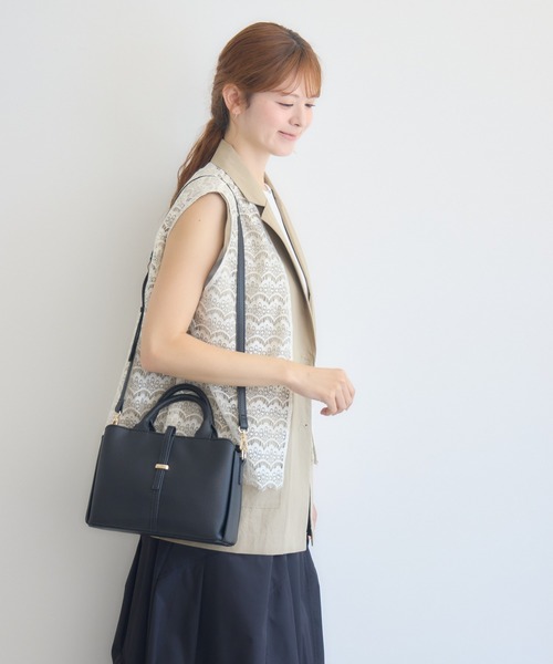 KATHARINE ROSS（キャサリンロス）の「立体フロッキーレオパード 2WAY ハンドバッグ WEB限定（ハンドバッグ・レディース・チャコールグレー/ブラウン/ブラック・FREE）」の5枚目の写真