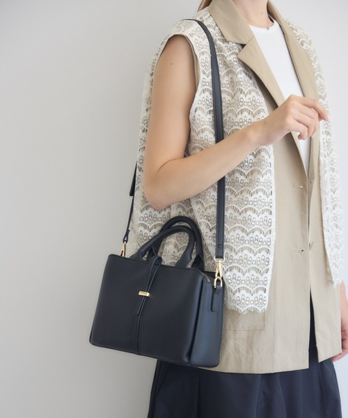 KATHARINE ROSS（キャサリンロス）の「立体フロッキーレオパード 2WAY ハンドバッグ WEB限定（ハンドバッグ・レディース・チャコールグレー/ブラウン/ブラック・FREE）」の7枚目の写真