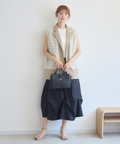 KATHARINE ROSS（キャサリンロス）の「立体フロッキーレオパード 2WAY ハンドバッグ WEB限定（ハンドバッグ・レディース・チャコールグレー/ブラウン/ブラック・FREE）」の8枚目の写真