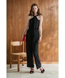 Elisandra Jumpsuit ツイストネックジャンプスーツ