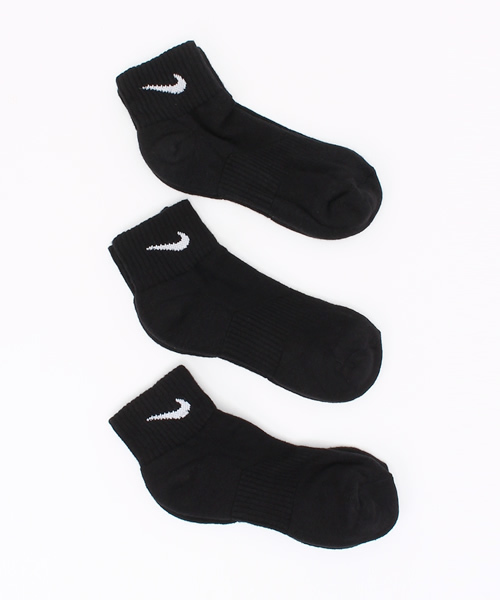 NIKE（ナイキ）の「【NIKE】3Pソックス（ソックス/靴下・レディース・ホワイト/ブラック/その他1・23）」の2枚目の写真