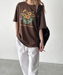 CANAL JEAN | Lakey Park HIMAWARI Tシャツ(Tシャツ/カットソー)