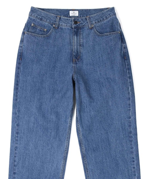 LANVIN en Bleu（ランバンオンブルー）の「セットアップ対応 5ポケット ストレート デニムパンツ（デニムパンツ・メンズ・インディゴブルー・46/48/50/52）」の6枚目の写真
