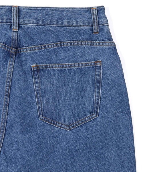 LANVIN en Bleu（ランバンオンブルー）の「セットアップ対応 5ポケット ストレート デニムパンツ（デニムパンツ・メンズ・インディゴブルー・46/48/50/52）」の9枚目の写真