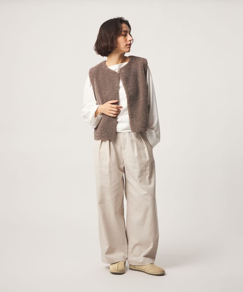 UGG(アグ)の「【WEB限定】<UGG>タスマン デコンストラクテッド(スリッポン・レディース・ベージュ/ブラウン系・6/8/5/7)」の9枚目の写真