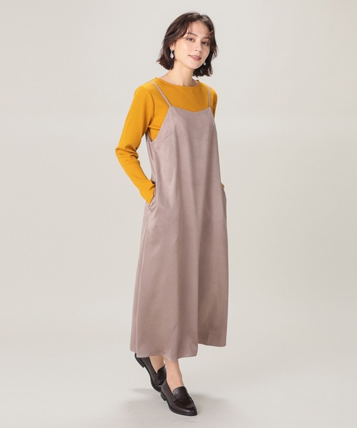 GLACIER lusso(グラシアルッソ)の「ボートネックトップス(Tシャツ/カットソー・レディース・ワインレッド/アイボリー/グリーン/ブラック/マスタード・L/M/LL)」の16枚目の写真