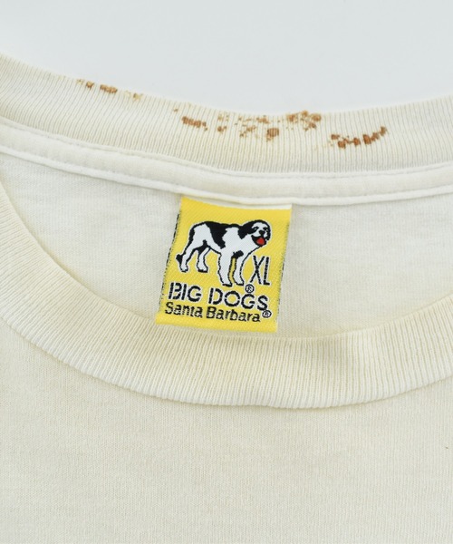 VINTAGE（ヴィンテージ）の「【USED】90's BIG DOGS “DON'T FETCH” Tシャツ USA製（Tシャツ/カットソー・メンズ・ホワイト・X-LARGE）」の3枚目の写真