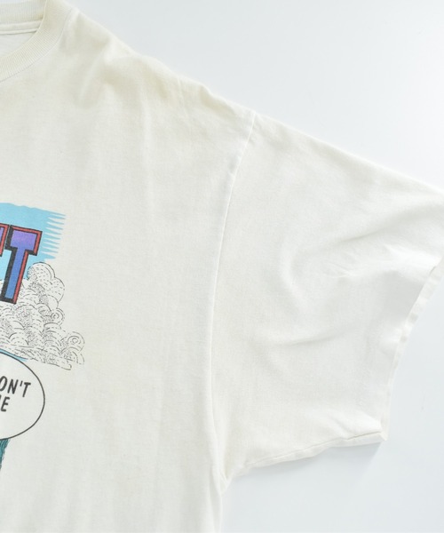 VINTAGE（ヴィンテージ）の「【USED】90's BIG DOGS “DON'T FETCH” Tシャツ USA製（Tシャツ/カットソー・メンズ・ホワイト・X-LARGE）」の6枚目の写真