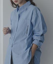 URBAN RESEARCH Sonny Label（アーバンリサーチサニーレーベル）の「エンブロイダリーアソートストライプシャツ（シャツ/ブラウス）」