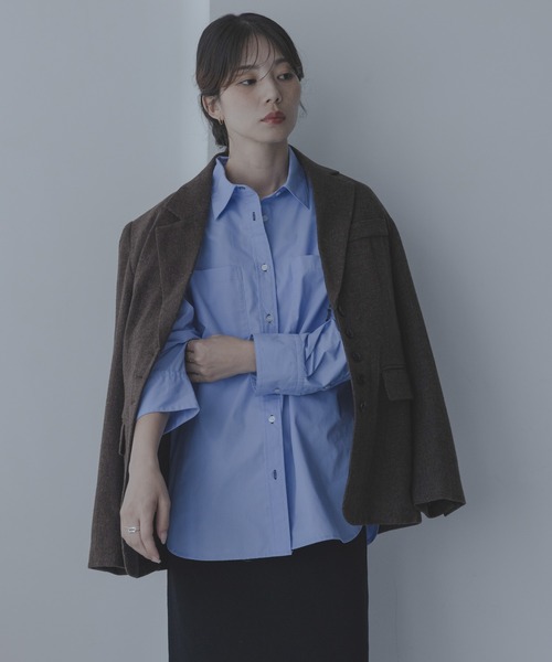 URBAN RESEARCH Sonny Label(アーバンリサーチサニーレーベル)の「エンブロイダリーアソートストライプシャツ(シャツ/ブラウス・レディース・その他1/その他2/ブルー・FREE)」の5枚目の写真