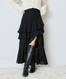 アシメロングスカート