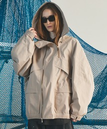 MAISON SPECIAL（メゾンスペシャル）の「《UNISEX》Three-Layer Asymmetrical Front Zip Prime-Over Mountain Parka 3レイヤーアシンメトリーフロントZIPプライムオーバーマウンテンパーカー【MAISON SPECIAL メゾンスペシャル】■セットアップ対応■（マウンテンパーカー）」