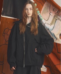 MAISON SPECIAL（メゾンスペシャル）の「《UNISEX》Three-Layer Asymmetrical Front Zip Prime-Over Mountain Parka 3レイヤーアシンメトリーフロントZIPプライムオーバーマウンテンパーカー【MAISON SPECIAL メゾンスペシャル】■セットアップ対応■（マウンテンパーカー）」