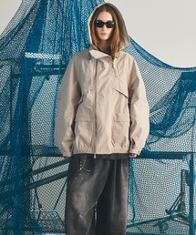 MAISON SPECIAL（メゾンスペシャル）の「《UNISEX》Three-Layer Asymmetrical Front Zip Prime-Over Mountain Parka 3レイヤーアシンメトリーフロントZIPプライムオーバーマウンテンパーカー【MAISON SPECIAL メゾンスペシャル】■セットアップ対応■（マウンテンパーカー）」