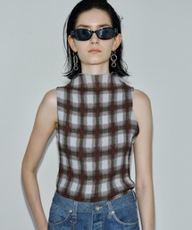 JOSE MOON | SHEER PLEATED BLOUSE(シャツ/ブラウス)