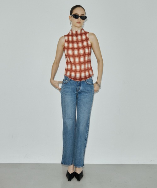 JOSE MOON(ジョゼムーン)の「SHEER PLEATED BLOUSE(シャツ/ブラウス・レディース・ボルドー/ブラウン/レッド・FREE)」の13枚目の写真
