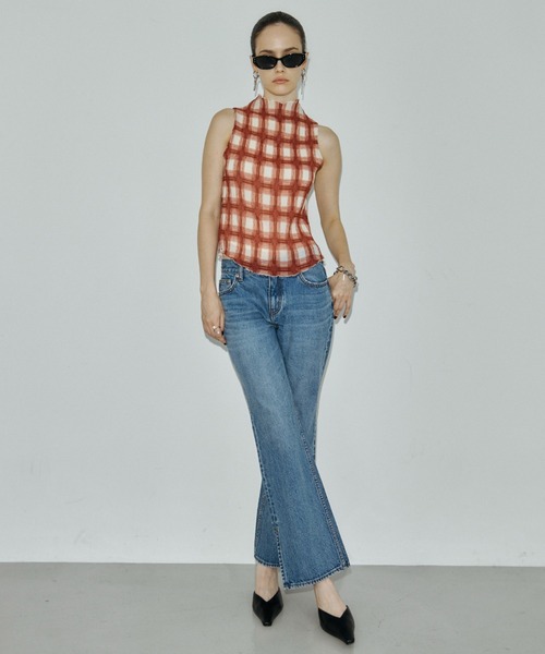 JOSE MOON(ジョゼムーン)の「SHEER PLEATED BLOUSE(シャツ/ブラウス・レディース・ボルドー/ブラウン/レッド・FREE)」の15枚目の写真