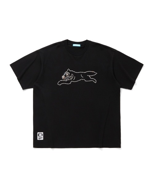 BILLIONAIRE BOYS CLUB（ビリオネア・ボーイズ・クラブ）の「RHINESTONE COTTON T-SHIRT（Tシャツ/カットソー・メンズ・ホワイト/ブラック・SMALL/MEDIUM/LARGE/X-LARGE）」の2枚目の写真