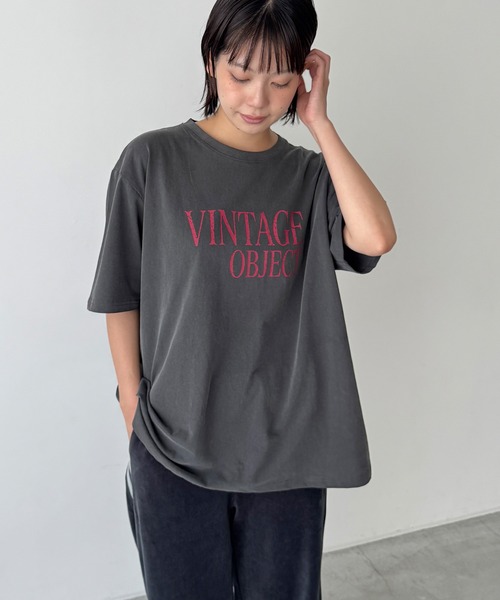 CANAL JEAN(キャナルジーン)の「Lakey Park VINTAGE Tシャツ(Tシャツ/カットソー・レディース・チャコールグレー・ONE SIZE)」の1枚目の写真