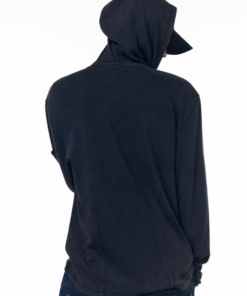 AAKAM(アーカム)の「Bleach Washed Hooded Long Sleeve (Navy)(パーカー・レディース・その他・1/2)」の10枚目の写真