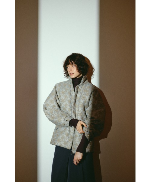 RIM.ARK(リムアーク)の「Punching embroidary BZ(パンチング エンブロイダリー ブルゾン)(ブルゾン・レディース・ベージュ/ブラック・36/38)」の20枚目の写真