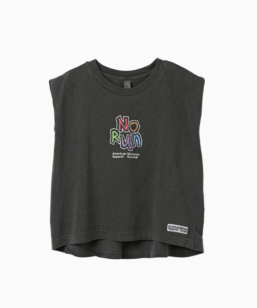 MENASOO(ミナス)の「MNS x American apparel No Run Sleeveless (over-fit)_Charcoal(Tシャツ/カットソー・レディース・チャコール・MEDIUM/SMALL)」の10枚目の写真