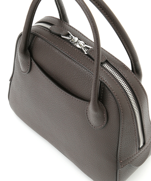 plage(プラージュ)の「《追加》MAISON CANAU / メゾン カナウ ROUND BOSTON Sバッグ 3(ハンドバッグ・レディース・ブラウン系その他/グレー・FREE)」の8枚目の写真