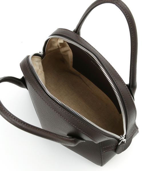 plage(プラージュ)の「《追加》MAISON CANAU / メゾン カナウ ROUND BOSTON Sバッグ 3(ハンドバッグ・レディース・ブラウン系その他/グレー・FREE)」の11枚目の写真